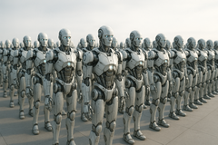 El gobierno chino advierte de que la burbuja robótica del país puede estallar pronto. (Fuente de la imagen: OpenAI)