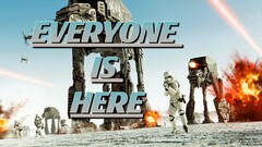 No más cajas de botín. Solo sables láser, blásters y toda la galaxia en guerra. Con todos los héroes, todos los mapas y una comunidad resucitada, esta podría ser la mejor experiencia multijugador de Star Wars hasta la fecha. (Fuente de la imagen : Página de Steam de Star Wars Battlefront II, editada)