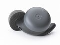 Los Pixel Buds A con sus nuevas puntas Comply. (Fuente: Comply)