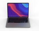 Un render de cómo podría ser el MacBook Pro 14. (Fuente de la imagen: Luke Miani &amp; Ian Zelbo)
