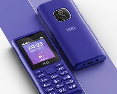 El HMD 102 4G incorpora una única cámara en su parte trasera fuertemente redondeada. (Fuente de la imagen: HMD Global)