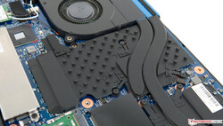 Una mirada al disipador térmico que cubre la GeForce GTX 1660 Ti de NVIDIA