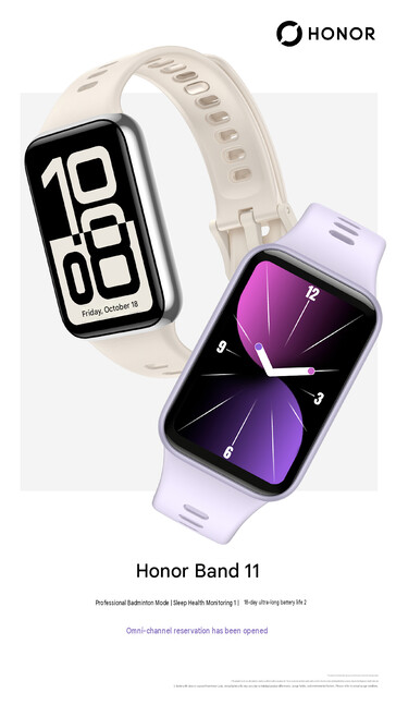 Avance de «Honor Band 11» (traducido automáticamente)