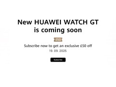 Huawei ha anunciado el lanzamiento inminente de la serie Watch GT 6. (Fuente de la imagen: Huawei)