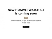 Huawei ha anunciado el lanzamiento inminente de la serie Watch GT 6. (Fuente de la imagen: Huawei)