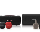 Gama de altavoces portátiles LG Xboom 2026. Arriba a la izquierda: Xboom Stage 501, arriba a la derecha: Xboom Blast, abajo a la derecha: Xboom Mini, abajo a la izquierda: Xboom Rock. (Fuente de la imagen: LG)