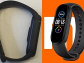La Xiaomi Mi Band 6 (L) no parece drásticamente diferente de la Mi Band 5 (R), al menos desde el lado. (Fuente de la imagen: Xiaomi - editado)