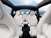 Interior del Tesla Model Y L de seis plazas