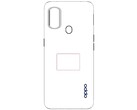 La supuesta etiqueta de la FCC de la OPPO A53. (Fuente: FCC a través de MySmartPrice)