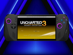 La versión 0.9.0 ya está disponible para su descarga. En la imagen: ROG Ally X ejecutando el emulador de PS4. (Fuente de la imagen: Sony, Asus y ShadPS4 - editado)