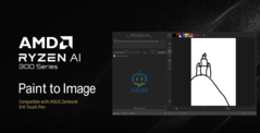 AMD Strix Point AMUSE 2.0 beta (imagen vía AMD)