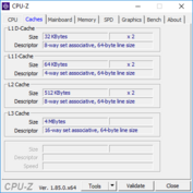 CPU-Z Cache