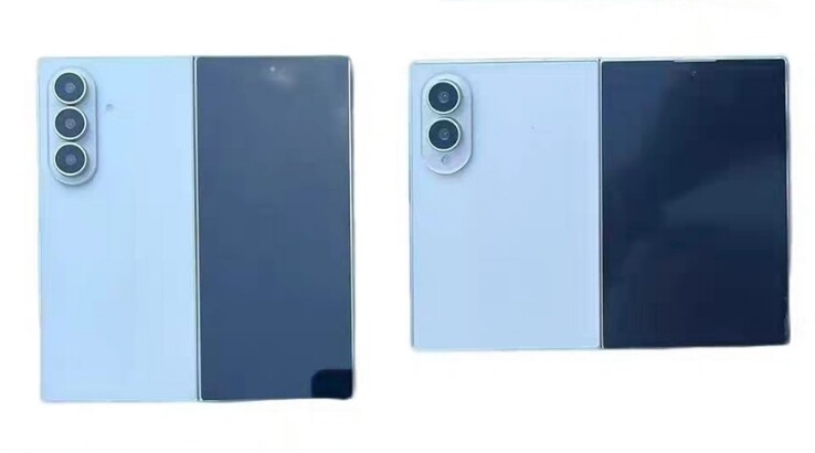 Réplicas de baja calidad del Fold 8 Ultra (el sucesor del Fold 7) y del Fold 8 más ancho.