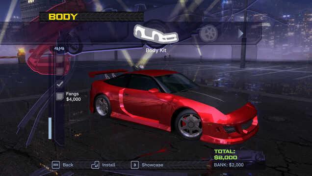 La personalización de los coches desempeña un papel fundamental en el nuevo juego.
