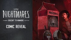 Little Nightmares III, teaser en la imagen, junto con la nueva temporada del podcast, los cómics y la novela, se estrenará en octubre. (Fuente de la imagen: Bandai Namco)