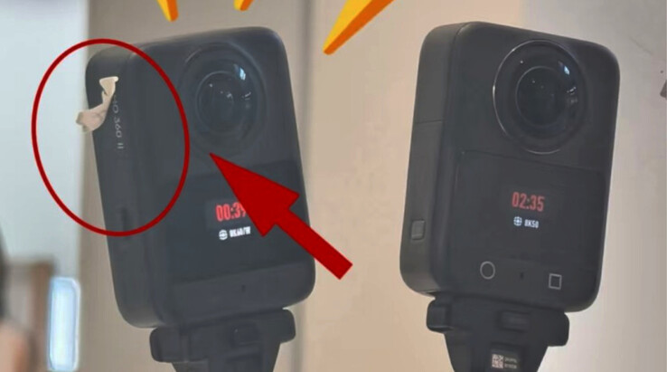 El Osmo 360 II, aún sin lanzar, junto al Osmo 360, de izquierda a derecha.
