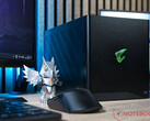 La Gigabyte Aorus RTX 5090 AI Box ya está disponible a 2999,99 dólares. En la imagen: la eGPU Thunderbolt 5. (Fuente de la imagen: Sebastian Bade / Notebookcheck)
