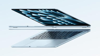 Apple MacBook Air M4 en azul cielo. (Fuente de la imagen: Apple)