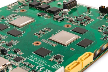 La placa tiene dos conectores SATA (Fuente de la imagen: Axelera)