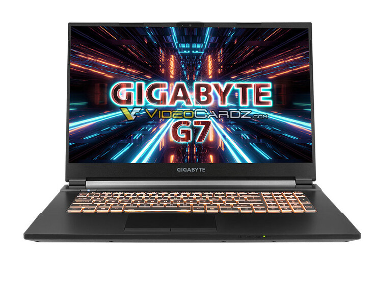 Gigabyte G7. (Fuente de la imagen: Gigabyte/VideoCardz)