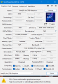 Especificaciones GPU-Z