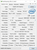 Intel UHD Xe (32 UE)