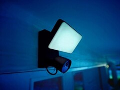 La cámara con proyector Philips Hue Secure tiene una luminosidad de hasta 2.250 lúmenes. (Fuente de la imagen: Philips Hue)
