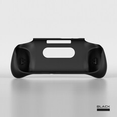 Funda de agarre oficial de Retroid Pocket 5 en negro. (Fuente de la imagen: Retroid)