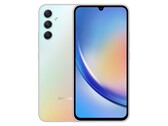 Samsung Galaxy A34 Silver (Fuente de la imagen: Sala de prensa de Samsung)