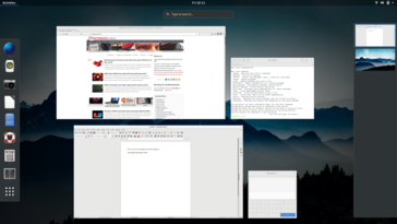 Conmutación de tareas de GNOME 3