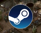 Una imagen que muestra el logotipo de Steam y el juego The Pale Beyond, ahora con un 80% de descuento.