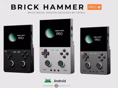 El Brick Hammer Pro U es uno de los dos nuevos dispositivos portátiles que TrimUI tiene previsto lanzar próximamente.