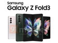 Un nuevo render del Z Fold3. (Fuente: 91Mobiles)