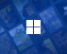 Windows 11 sigue dominando la lista. En la imagen: El logotipo de Windows 11 sobre el fondo de Steam.