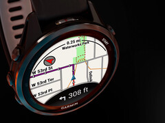 El Forerunner 970 aporta mapas giro a giro a la serie Forerunner. (Fuente de la imagen: Garmin)
