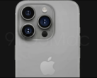Un render de cómo podría ser el rumoreado iPhone 15 Pro 'Titan Gray'. (Fuente: 9to5Mac)