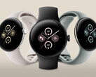 El Pixel Watch 2 en tres de sus cuatro combinaciones de colores. (Fuente de la imagen: @evleaks)