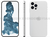 La noticia confirma lo que sugerían los renders anteriores: que la línea del iPhone 14 tendrá cámaras perforadas (Fuente de la imagen: Jon Prosser)
