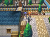 La nueva función "Perspectiva 2D" de RPG Maker U2U en acción.