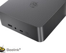 La nueva configuración del EQi13 incluye 16 GB de RAM y cuesta 499 dólares. En la imagen: una fotografía promocional en la que se muestra la parte frontal del mini PC.