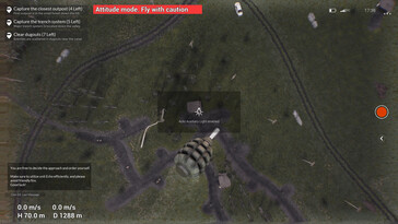 En la imagen: una captura de pantalla del juego «Drone Perspective».