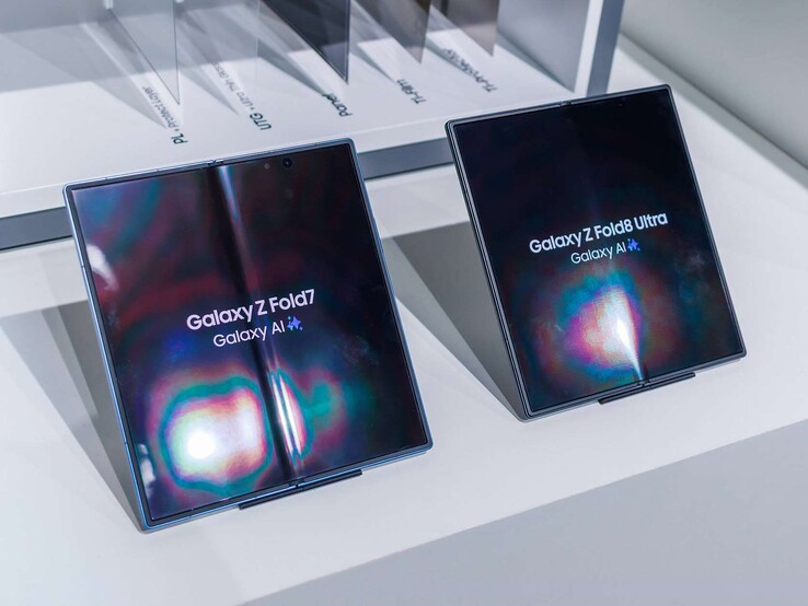 Galaxy Z Fold 7 frente a Galaxy Z Fold 8