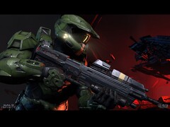 Con los ajustes gráficos adecuados, la versión para PC de Halo Infinite es una auténtica maravilla (Imagen: Microsoft)