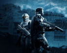 Material gráfico que muestra el Helldivers 2 x Halo ODST Warbond (fuente de la imagen: Xbox)