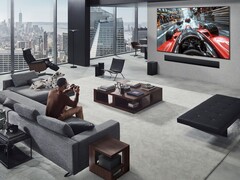 El televisor OLED evo M5 de LG (en la imagen) viene con una Zero Connect Box. (Fuente de la imagen: LG)