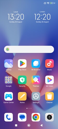 Software en el Xiaomi Redmi Note 12S
