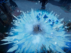 Una captura de pantalla ingame de V Rising.