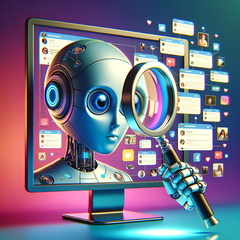 Los investigadores utilizan modelos ML para detectar el mal humor en los angloparlantes blancos a partir de sus publicaciones en Facebook. (Fuente: AI image Dall-E 3)