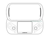 La llamada Anbernic Slide tiene un diseño inusual que se basa en la PSP Go y la Nintendo 3DS. (Fuente de la imagen: vía Nittrx)