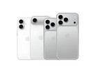 Toda la gama iPhone 17, incluida la variante estándar, lucirá unos biseles "ultrafinos". (Fuente de la imagen: 数码闲聊站 vía Weibo)